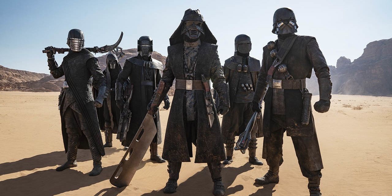 The Knights of Ren on Pasaana in The Rise of Skywalker