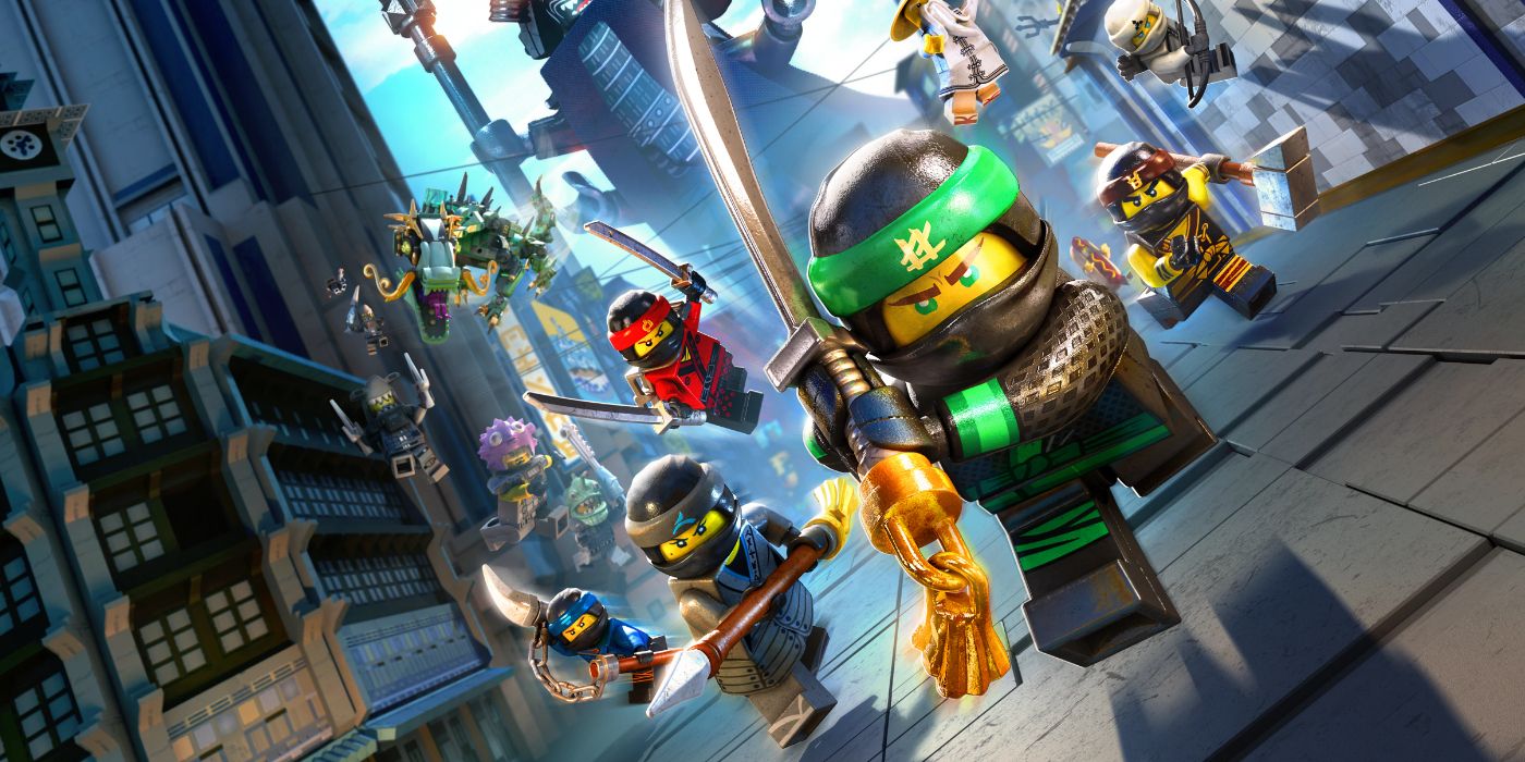 A poster for The LEGO NINJAGO Movie Video Game