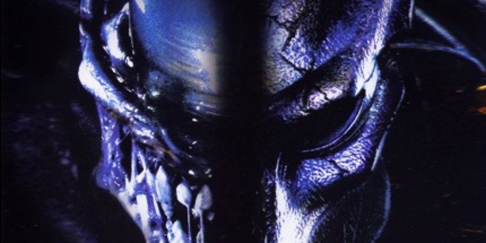 O Predador na capa do videogame Alien Vs Predator Requiem
