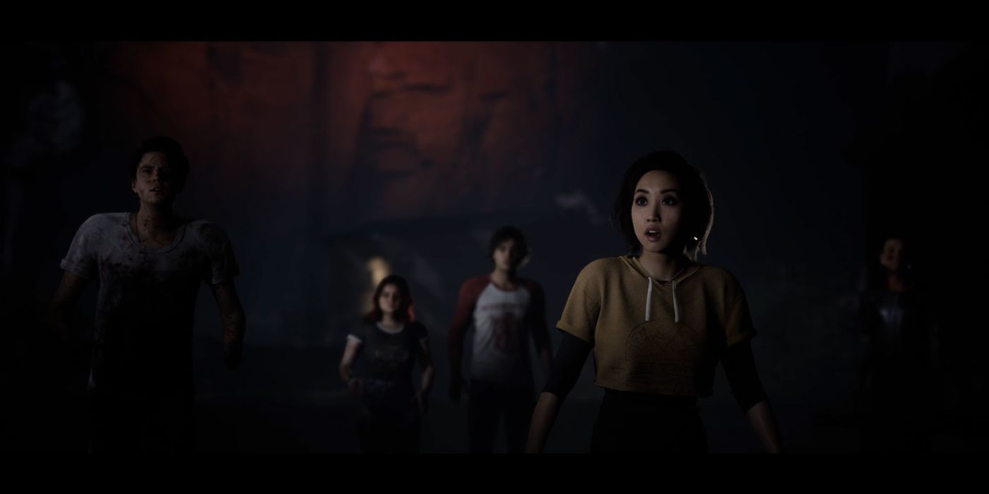 Captura de tela do jogo The Quarry.