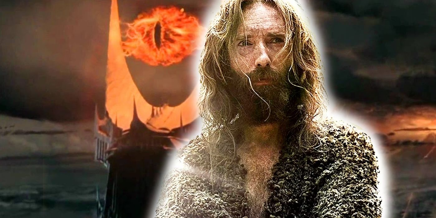 The Rings of Power Meteor Man Stranger and Eye of Sauron