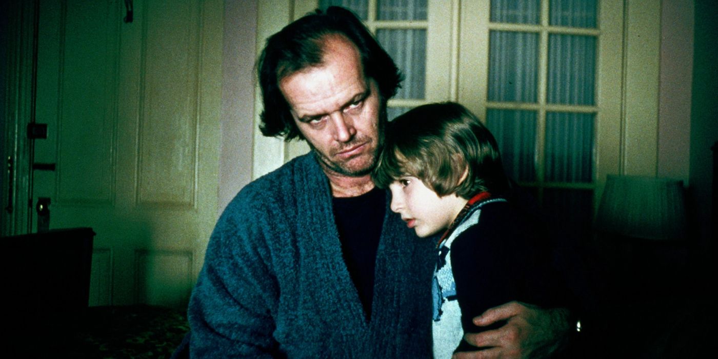 Jack and Danny Hugging in The Shining