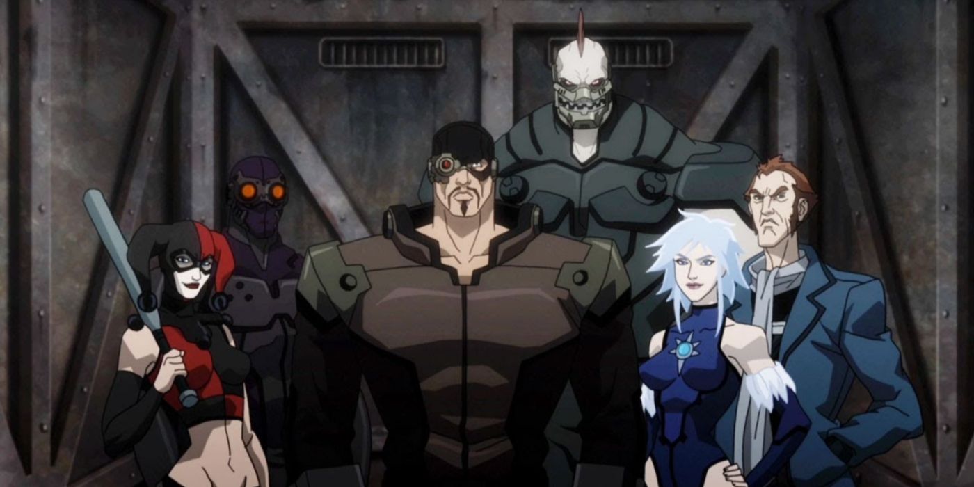 The Suicide Squad Team in Batman Assault on Arkham