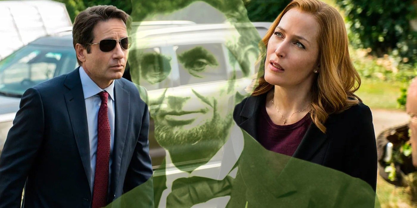 The X-Files Mulder and Scully with Abraham Lincoln Ghost
