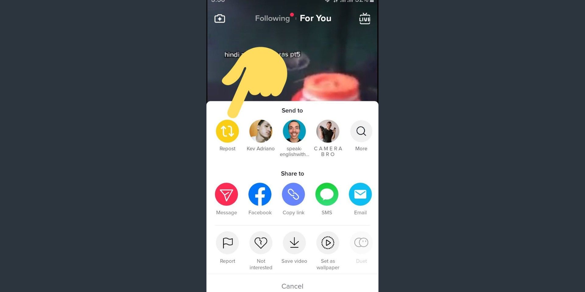 Reposting On TikTok: What Happens When You Press The Repost Button?