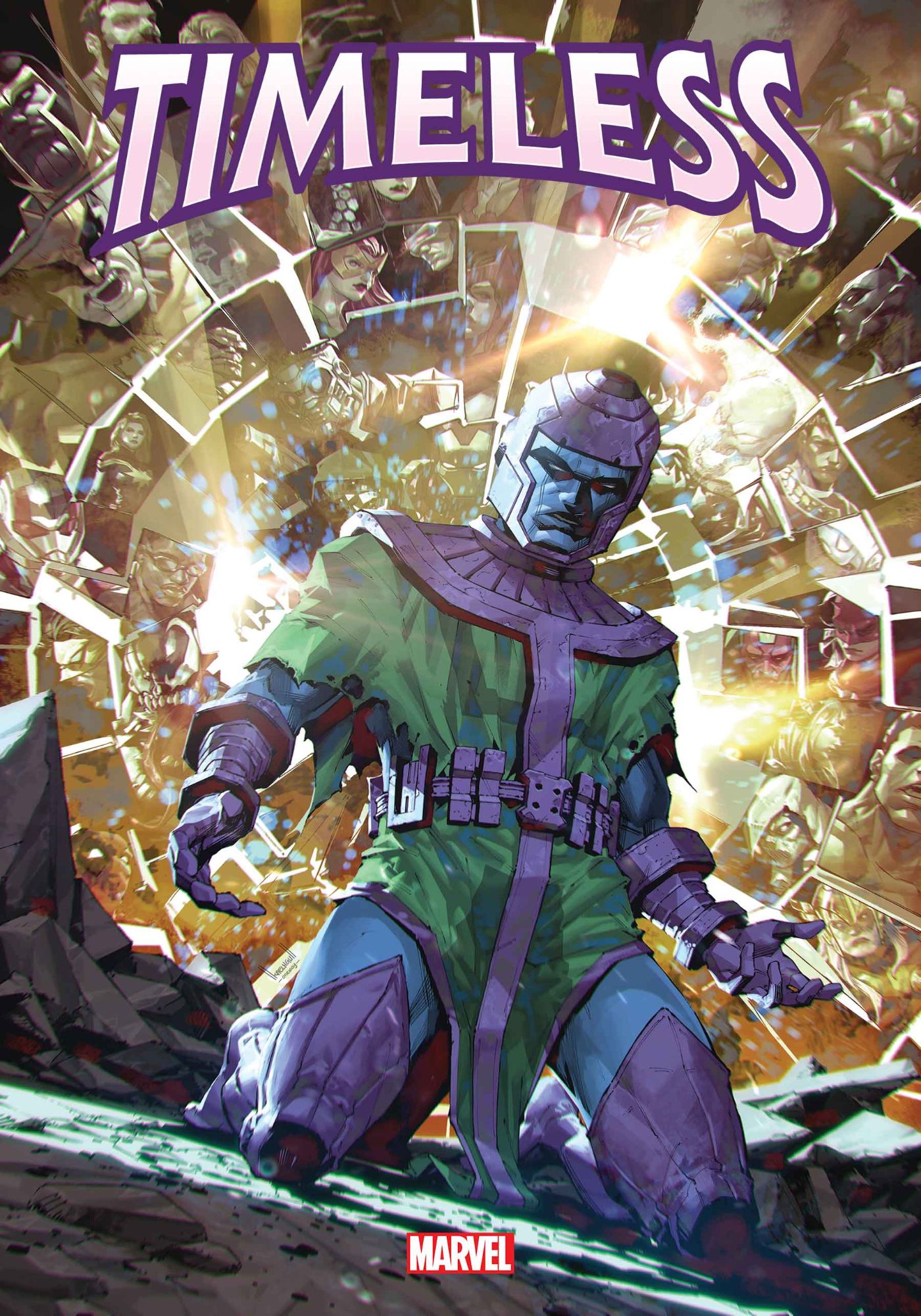 Timeless Marvel Comics Cover - Kang the Conqueror