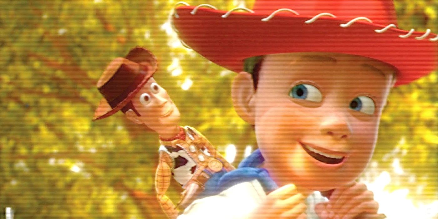 Toy Story Andy Plays with Woody