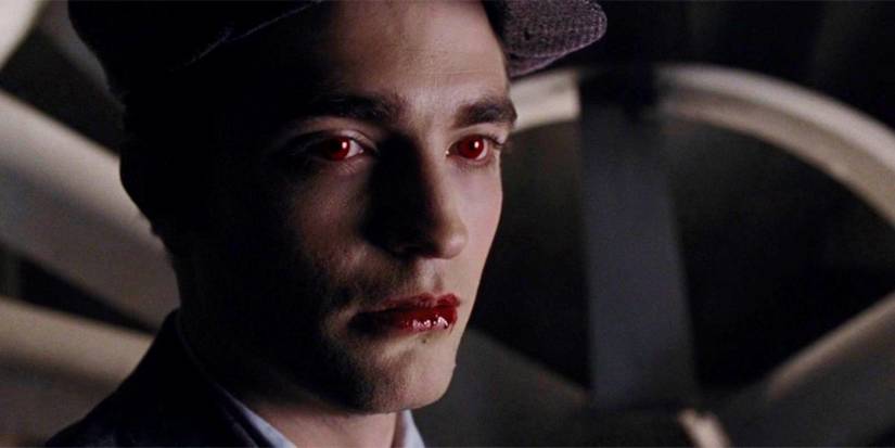 A flashback to Edward with blood on him in Twilight: Breaking Dawn Part 1