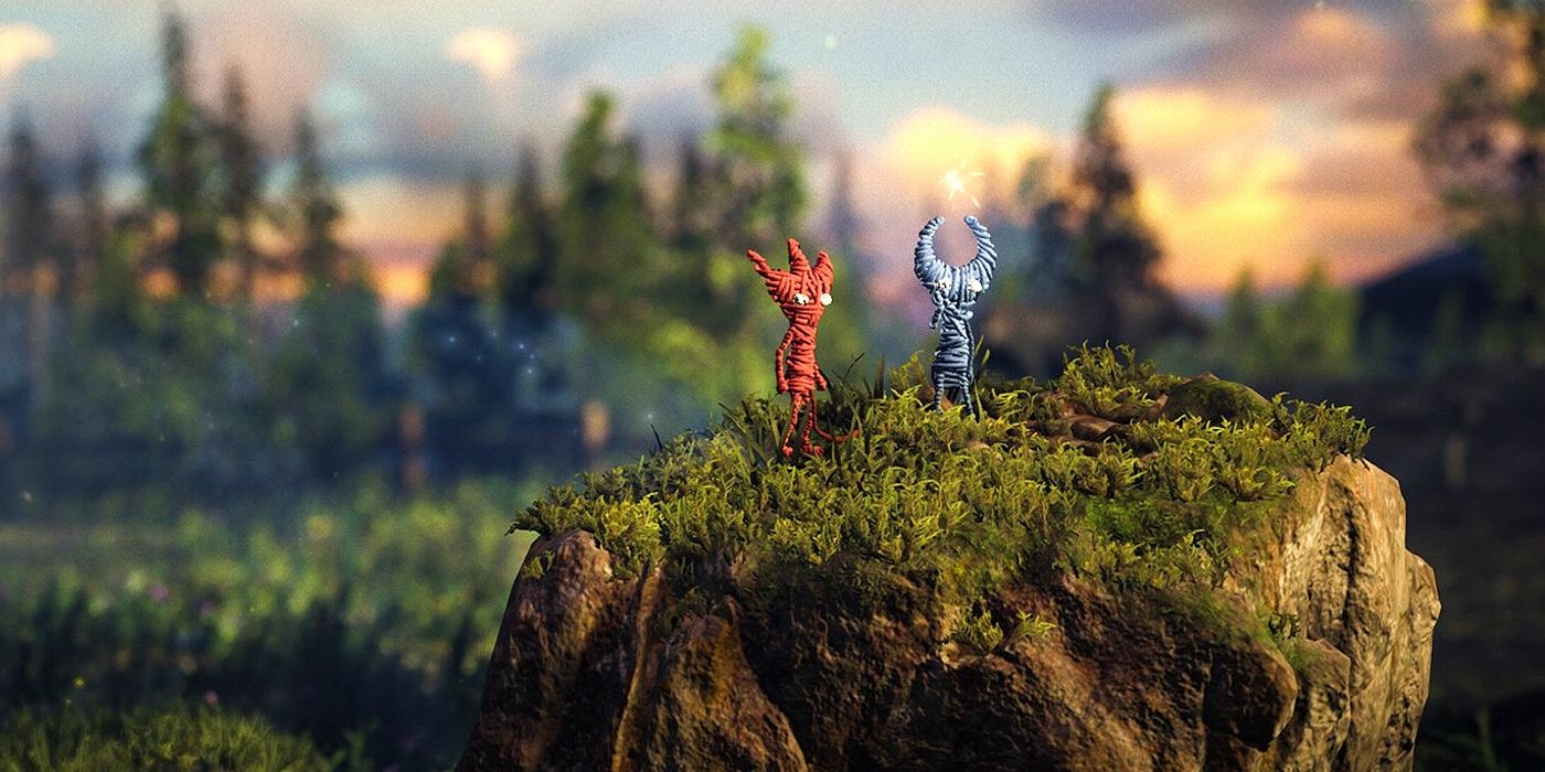 Unravel Two Yarny Co-op Gameplay