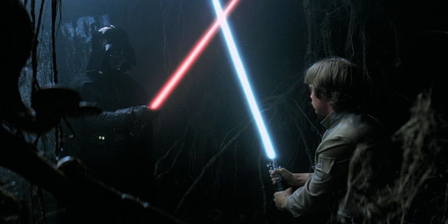 Vader in Luke's Force vision in The Empire Strikes Back