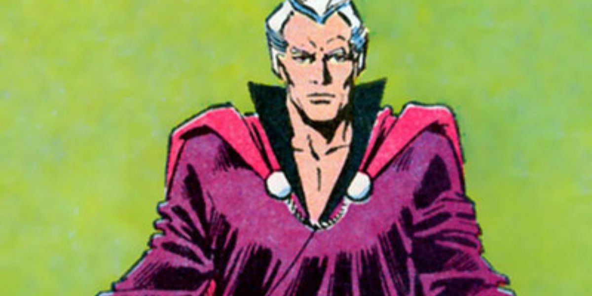 Magneto looks on in New Mutants 