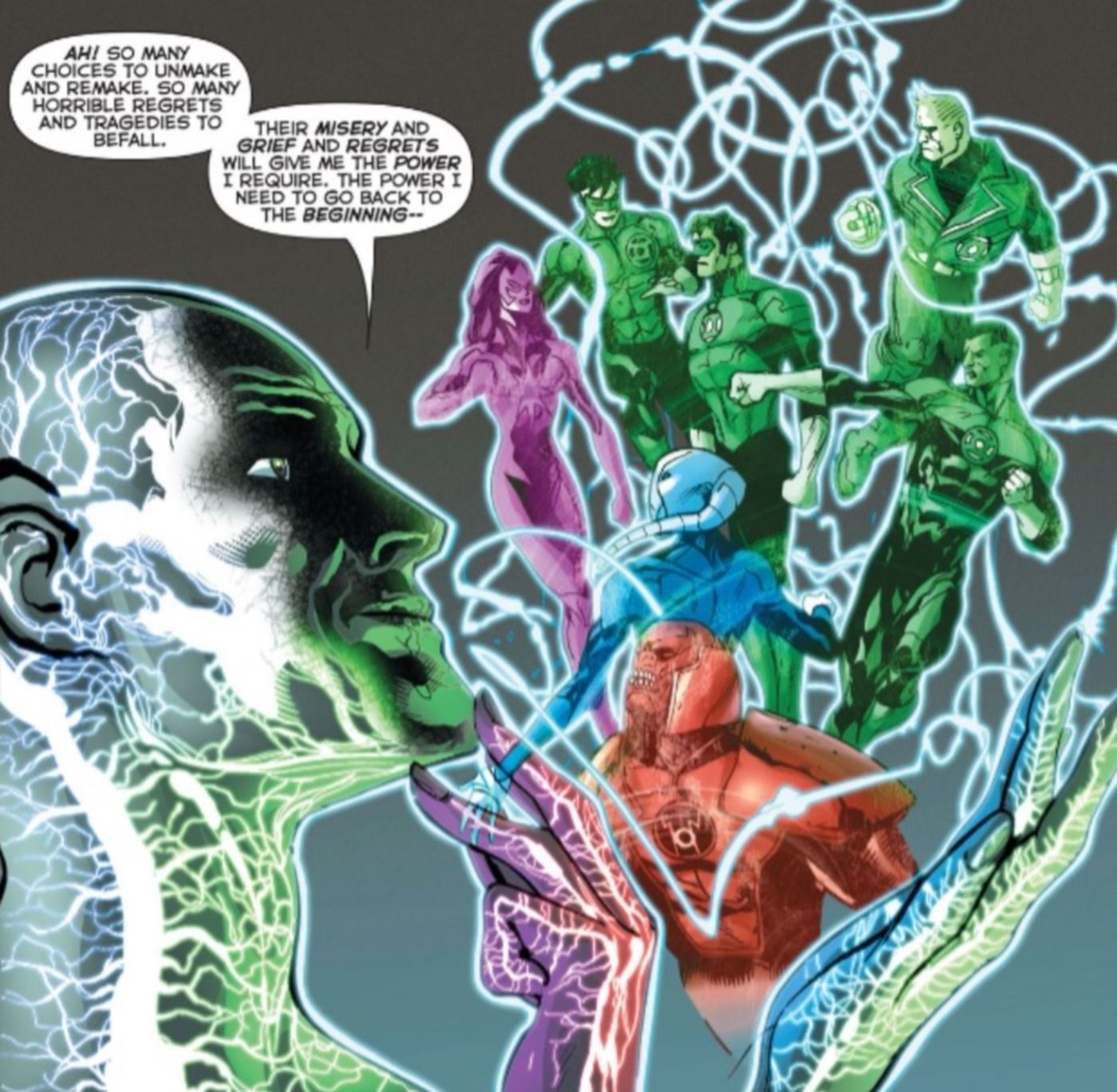Volthoom Lanterna Verde Tristeza DC Comics