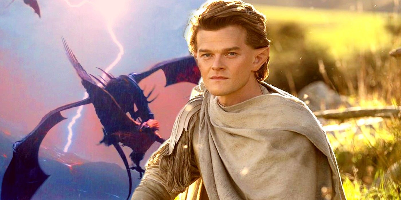 War of wrath and Robert Aramayo as Elrond in Rings of Power