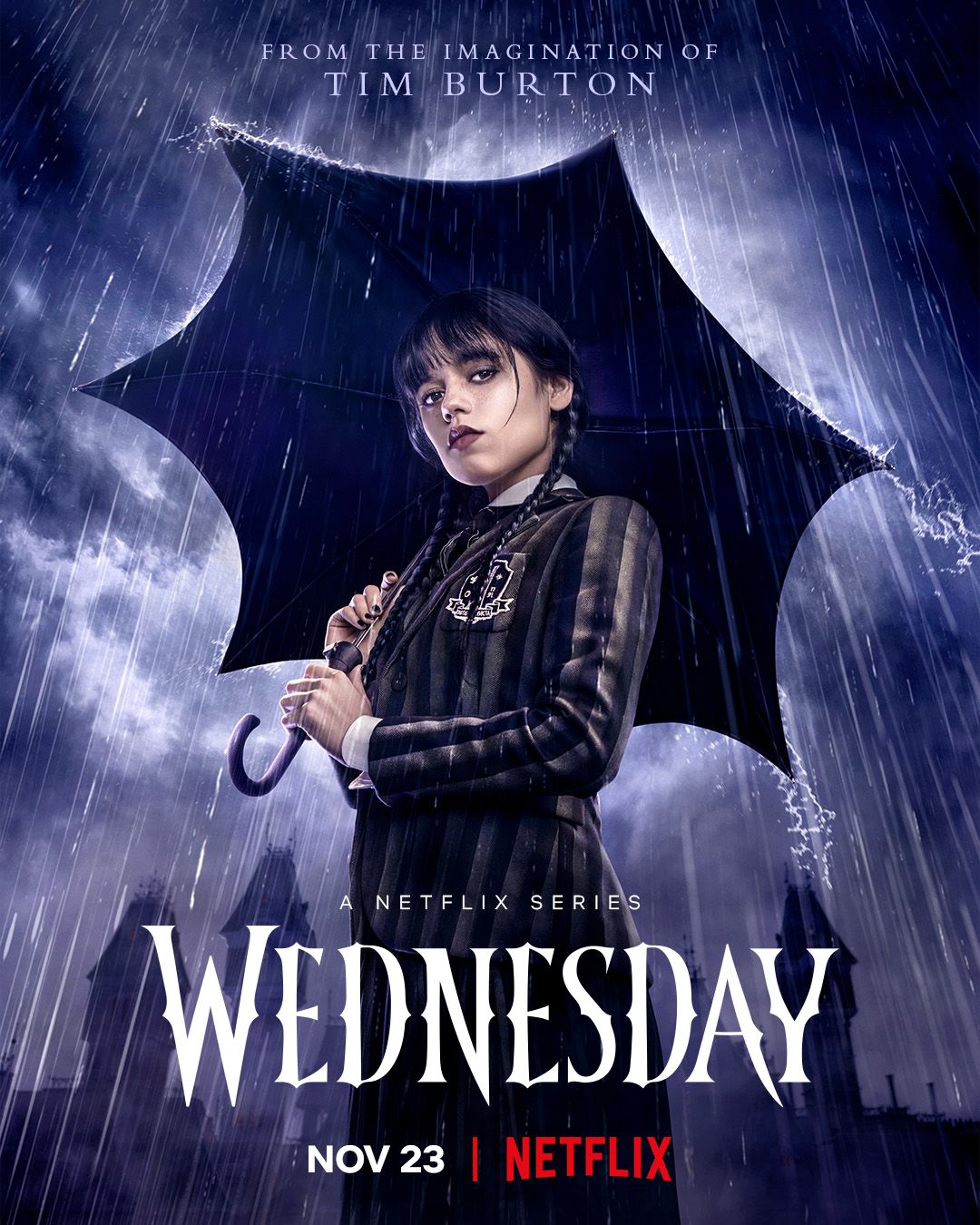 Wednesday Poster Reveals Addams Family Spinoff Release Date