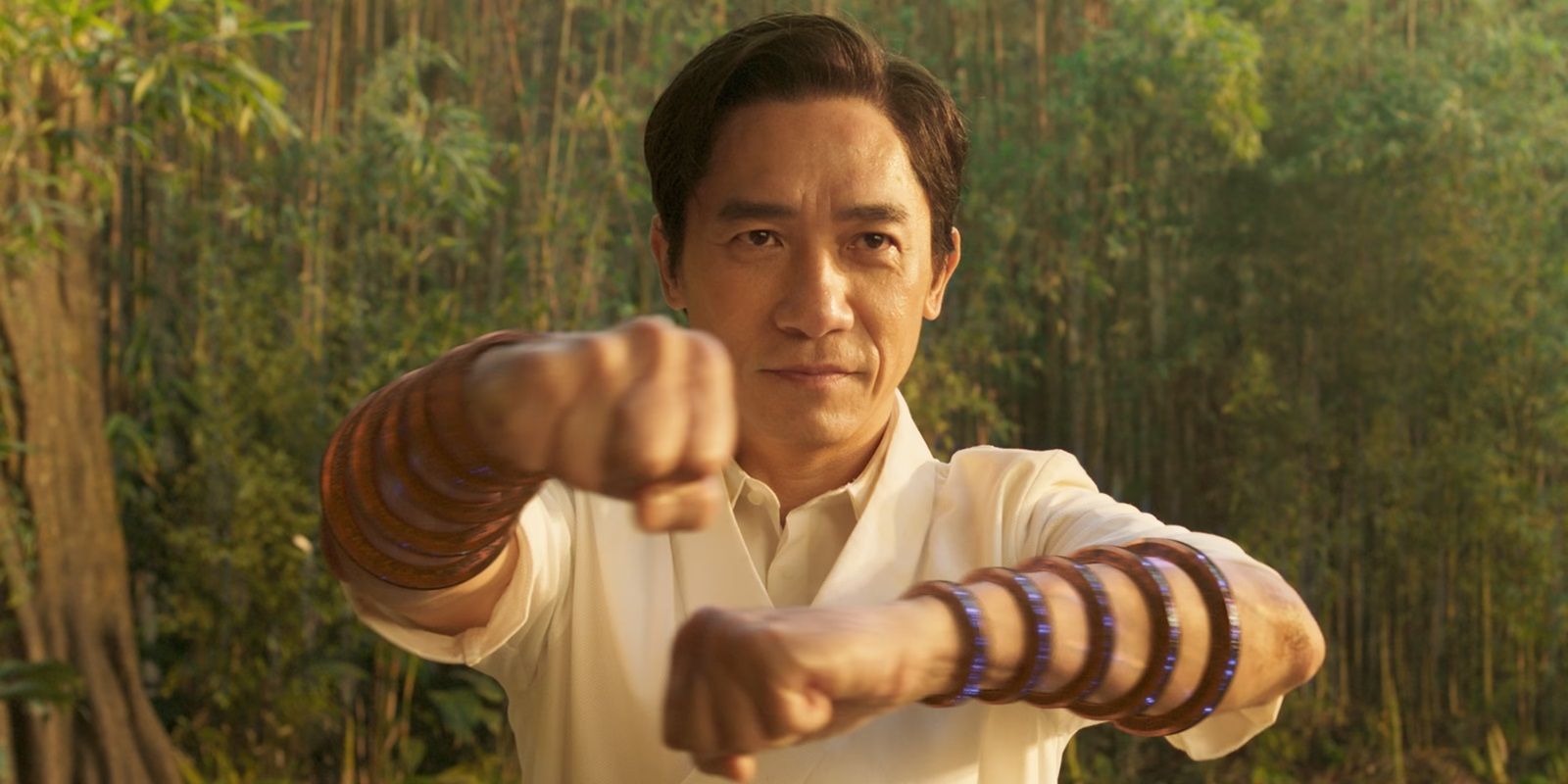 Wenwu in the opening scene of Shang-Chi
