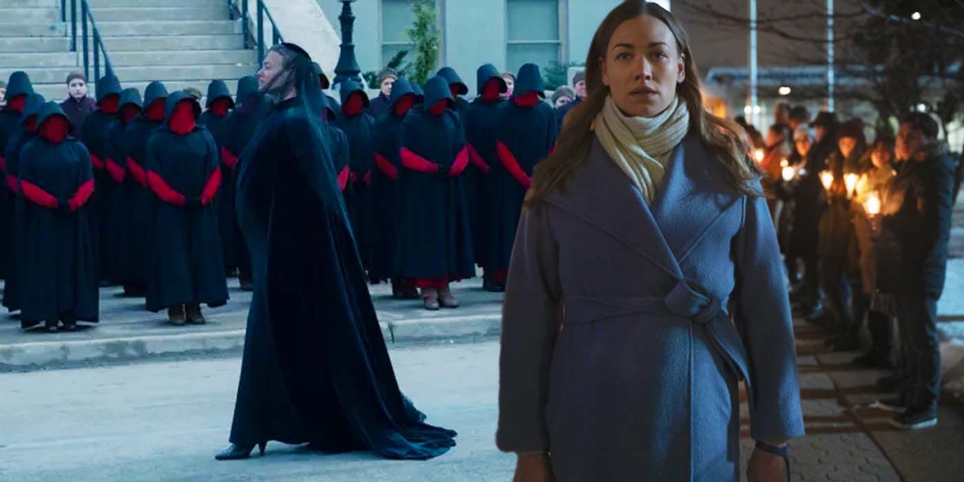 Serena in Gilead in The Handmaid's Tale