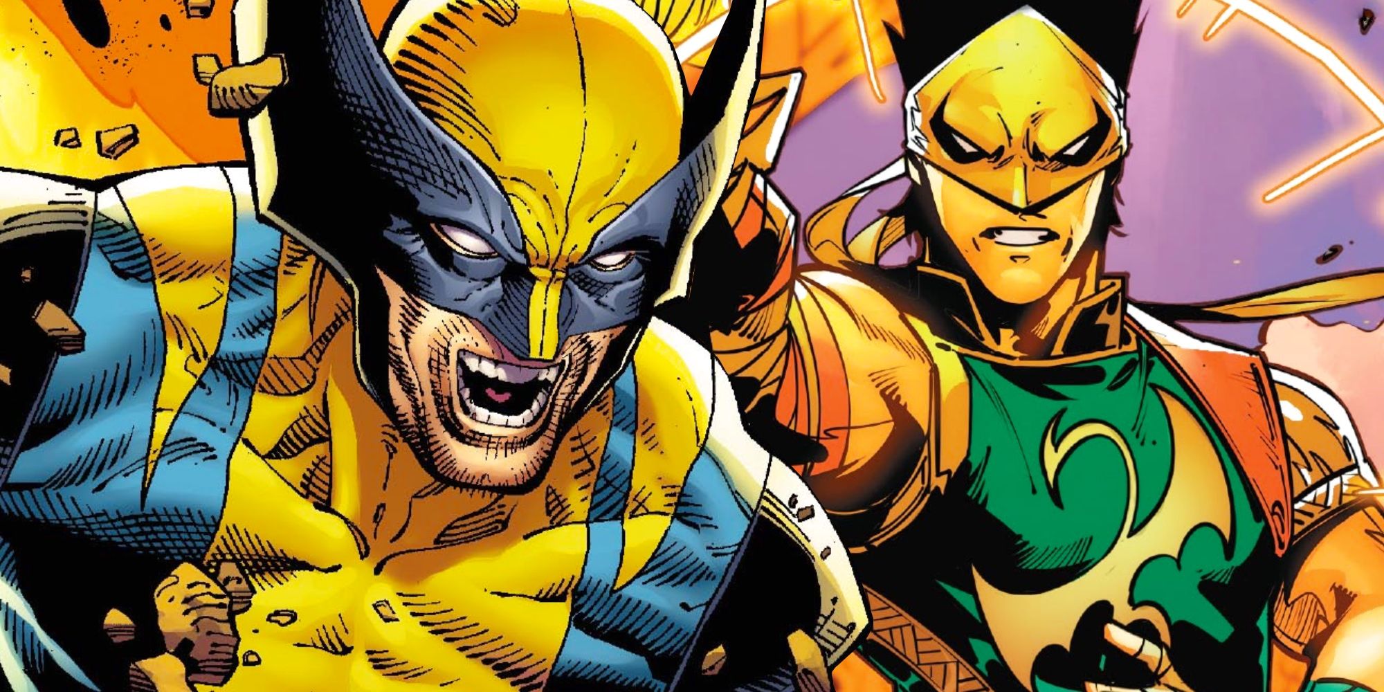 Iron Fist and Wolverine in Marvel Comics