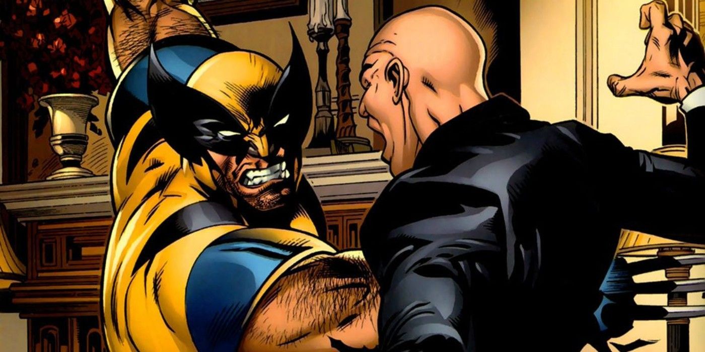 Wolverine Attacks Professor X