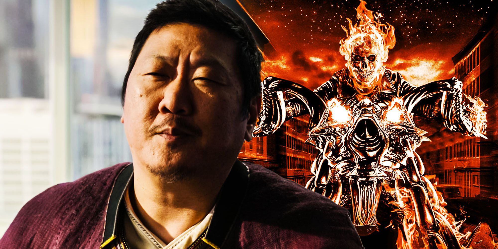 Wong Ghost rider in the MCU