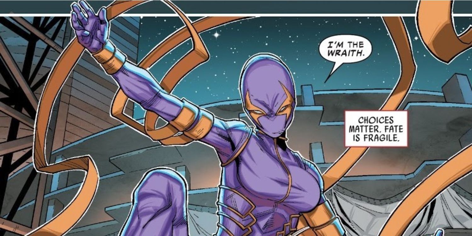 Wraith (Yuri Watanabe) in Marvel comics.