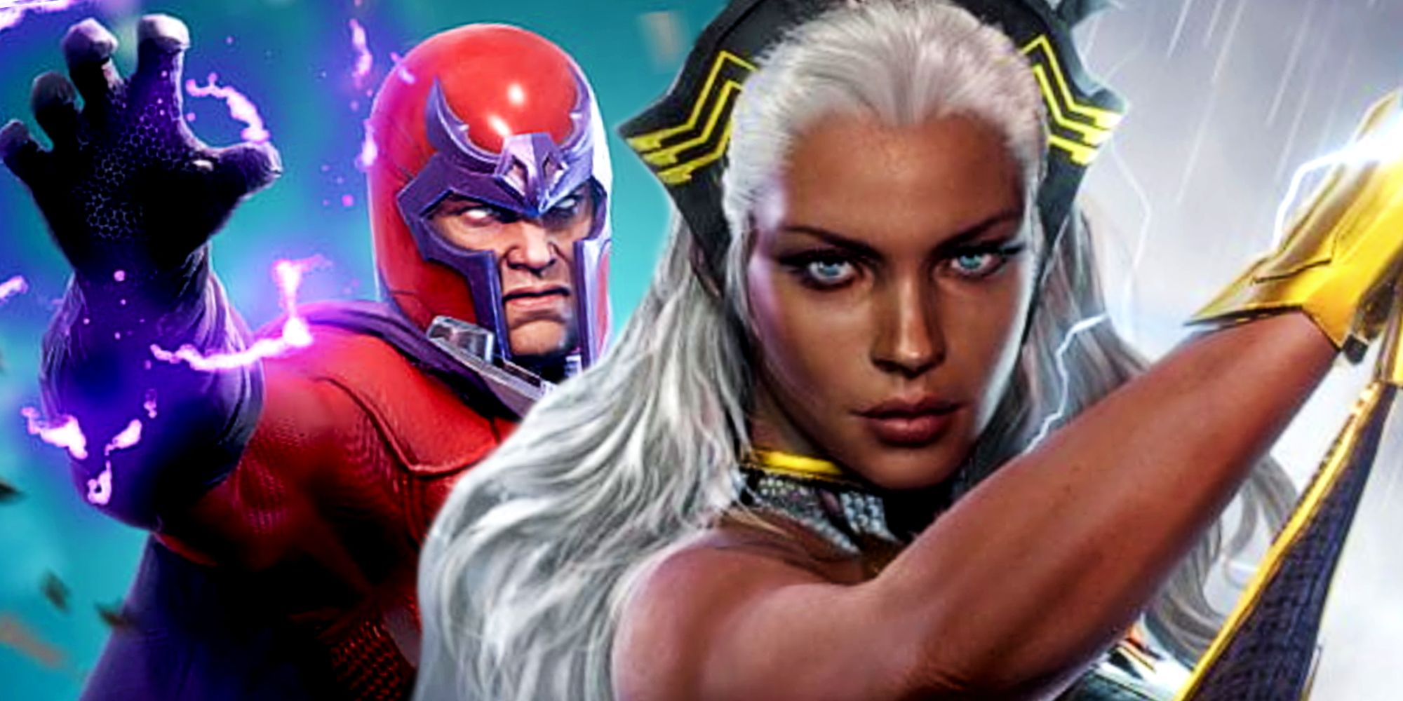 X-Men Mutants Magneto and Storm in Marvel Future Revolution