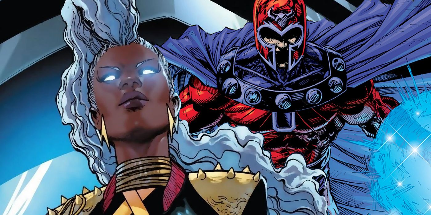 X-Men Storm and Magneto