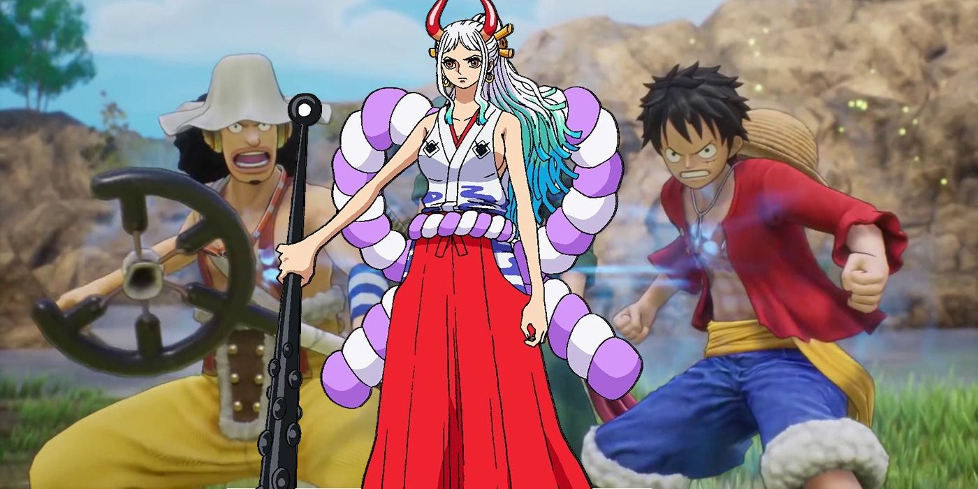 How to change One Piece Odyssey pre- and post-timeskip outfits