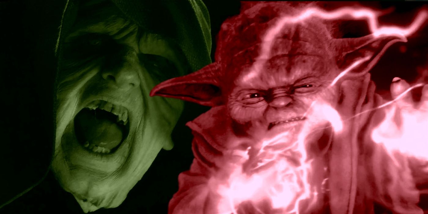 Yoda's Last Jedi Force Lightning Has a Secret Connection to Palpatine