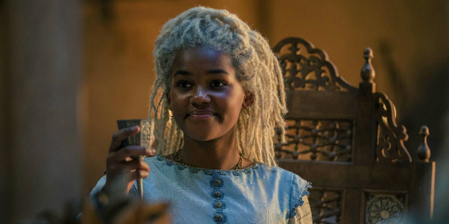 Saiba quem foram atores substituídos em A Casa do Dragão 9 Shani Smethurst como Baela em A Casa do Dragão (Reprodução / HBO)