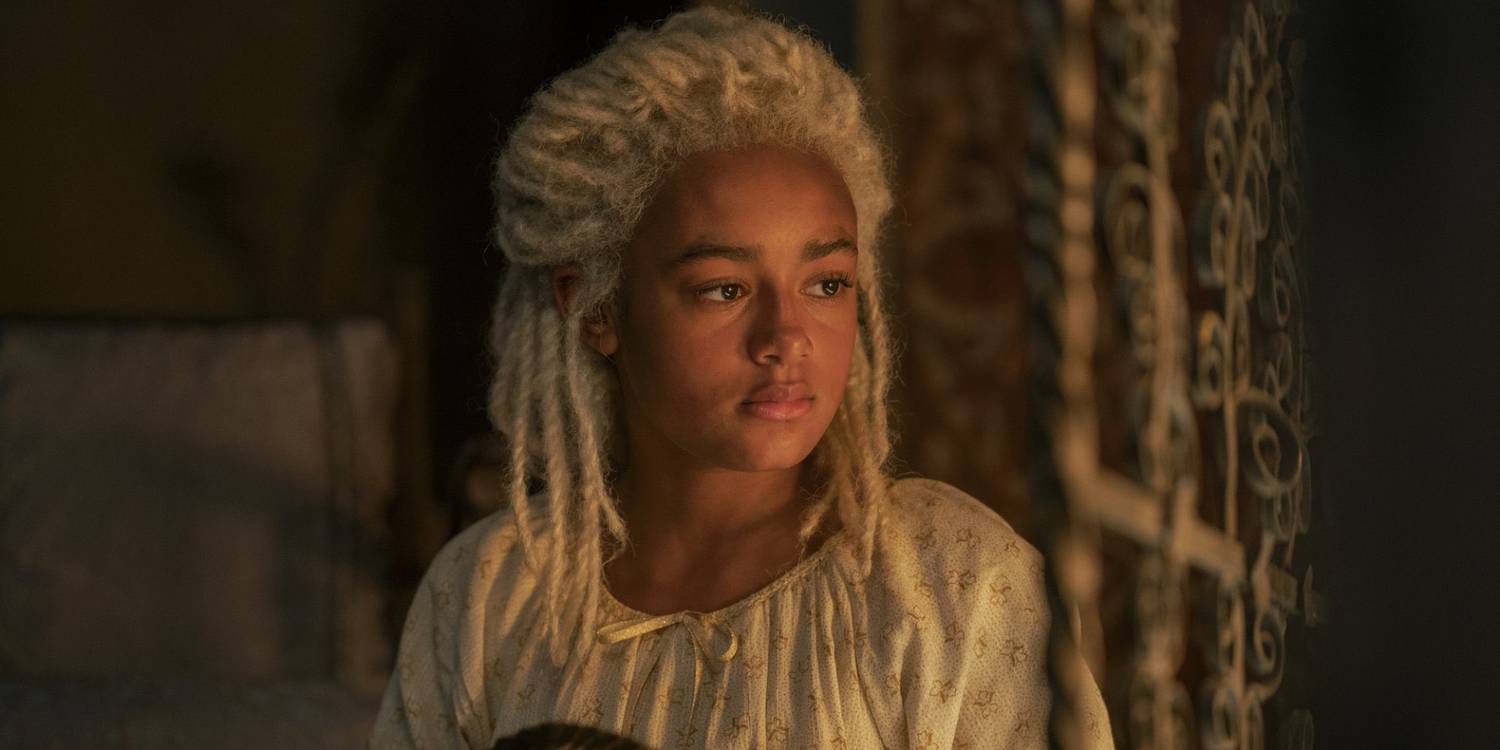 Saiba quem foram atores substituídos em A Casa do Dragão 10 Eva Ossei-Gerning como Rhaena Targaryen em A Casa do Dragão (Reprodução / HBO)