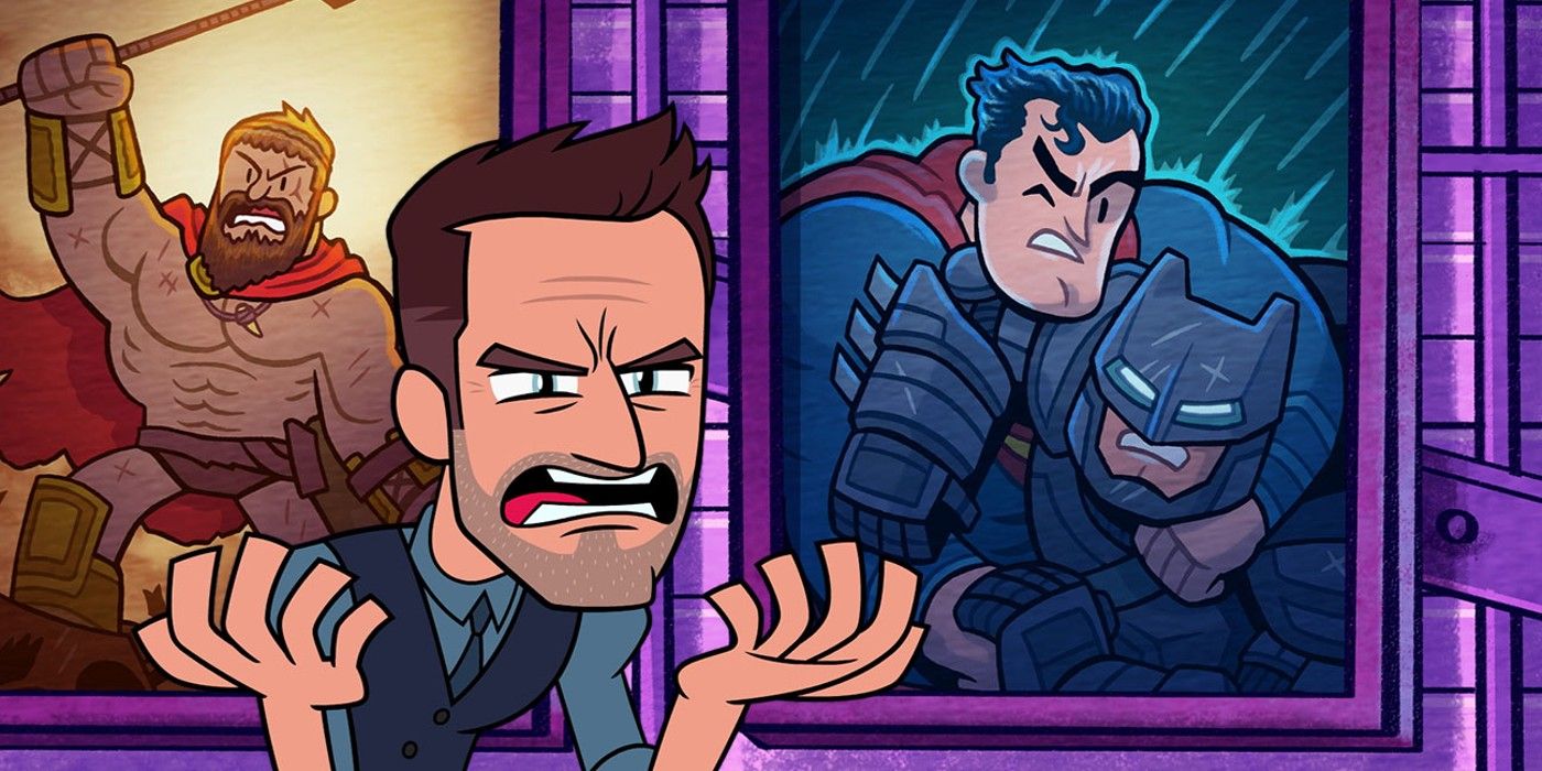 Zack Snyder making a cameo in Teen Titans Go
