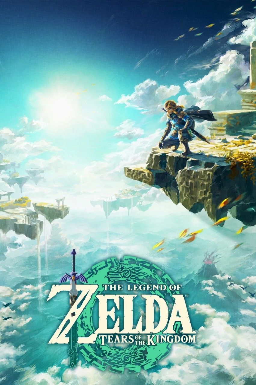 Zelda lágrimas del reino Póster