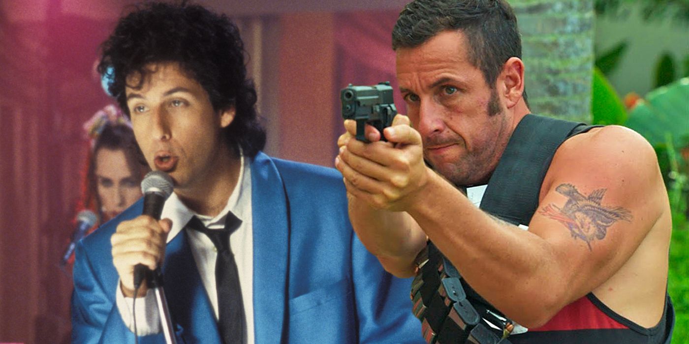 Adam Sandler in The Wedding Singer and The Do-Over