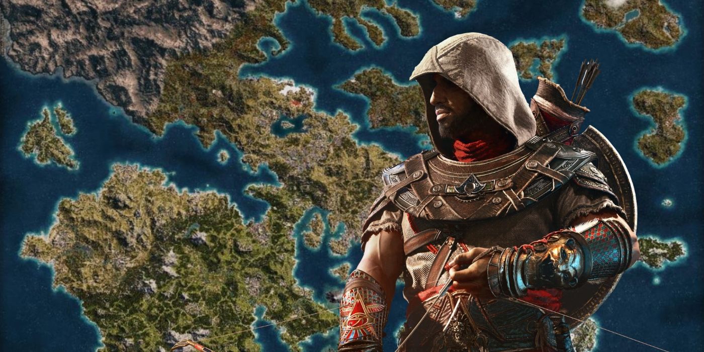 The three most recent Assassin's Creed games have the largest maps.