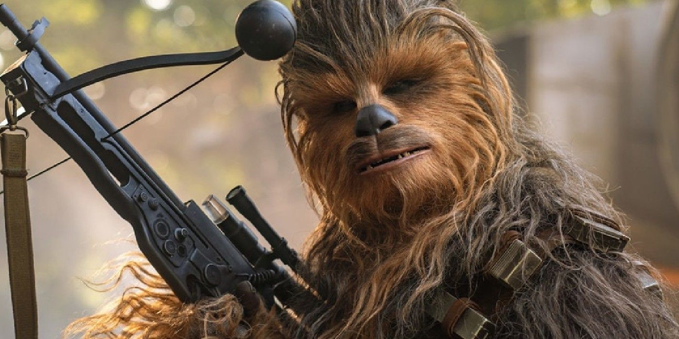 Chewbacca in The Rise of Skywalker.