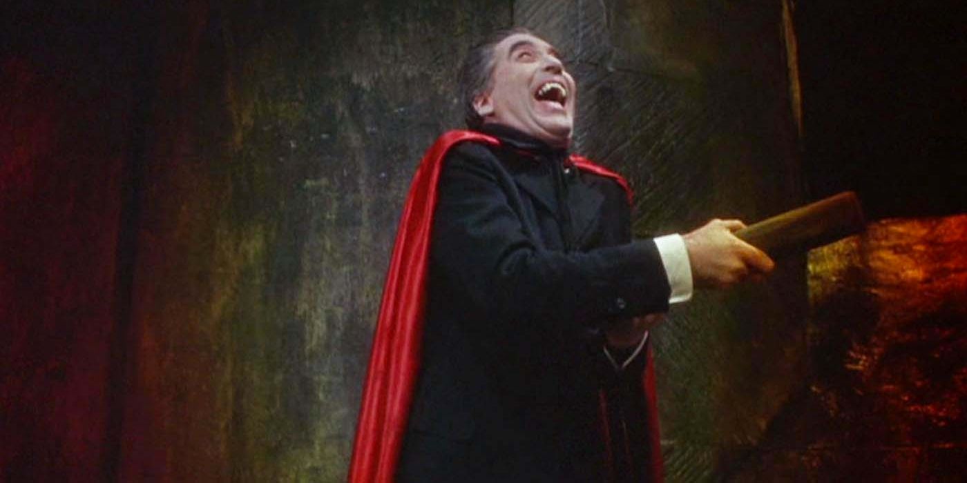 christoper lee in Dracula Has Risen From The Grave