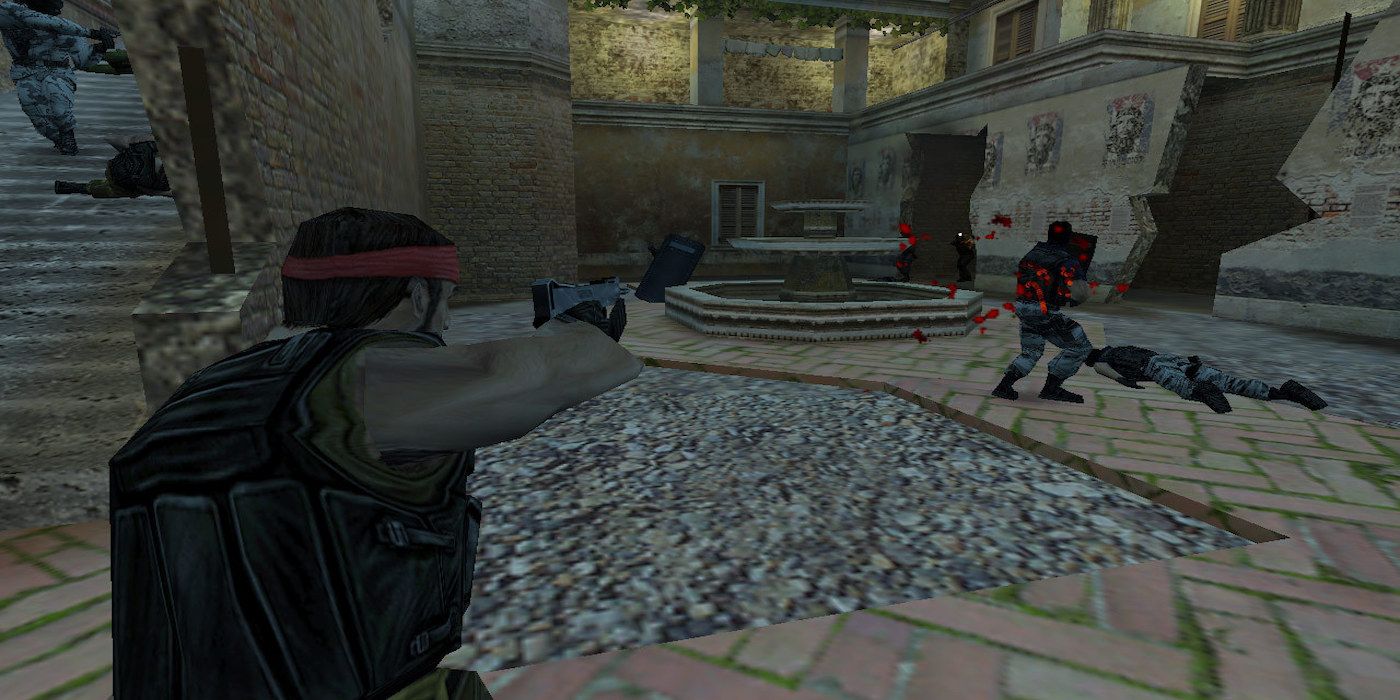 A screenshot from the game Counter-Strike