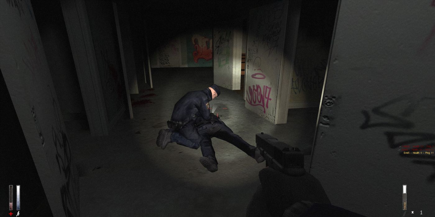 Uma captura de tela do jogo Cry of Fear