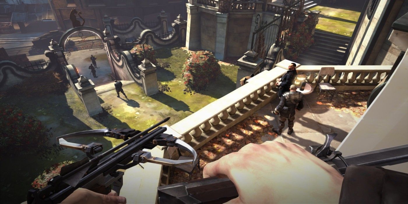 Uma captura de tela do jogo Dishonored (2012)