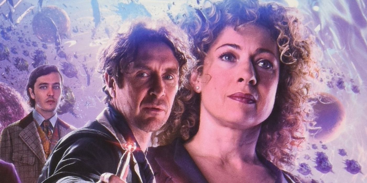 The Eighth Doctor and River Song in Doctor Who Big Finish audio play