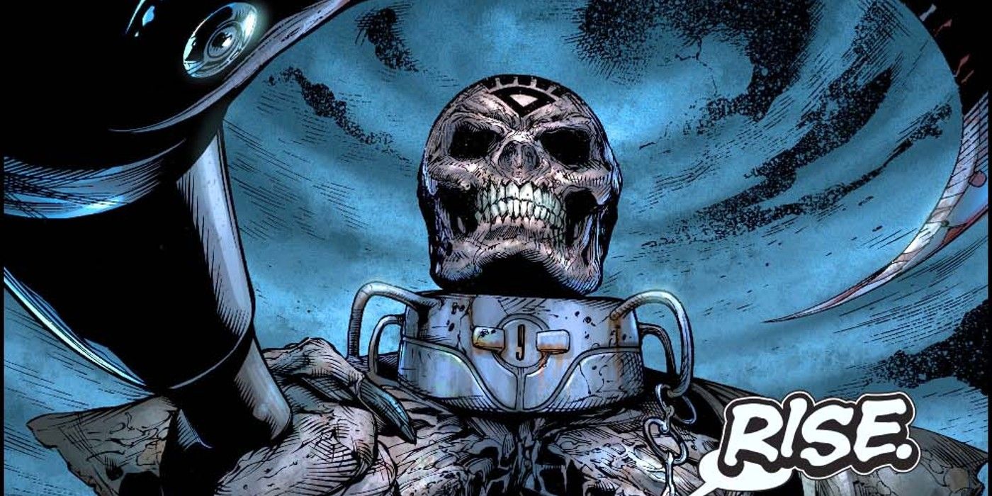 Nekron ressuscita os mortos na DC Comics.