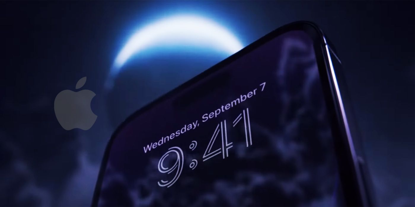 An image of the iPhone 14 Always On Lock Screen.