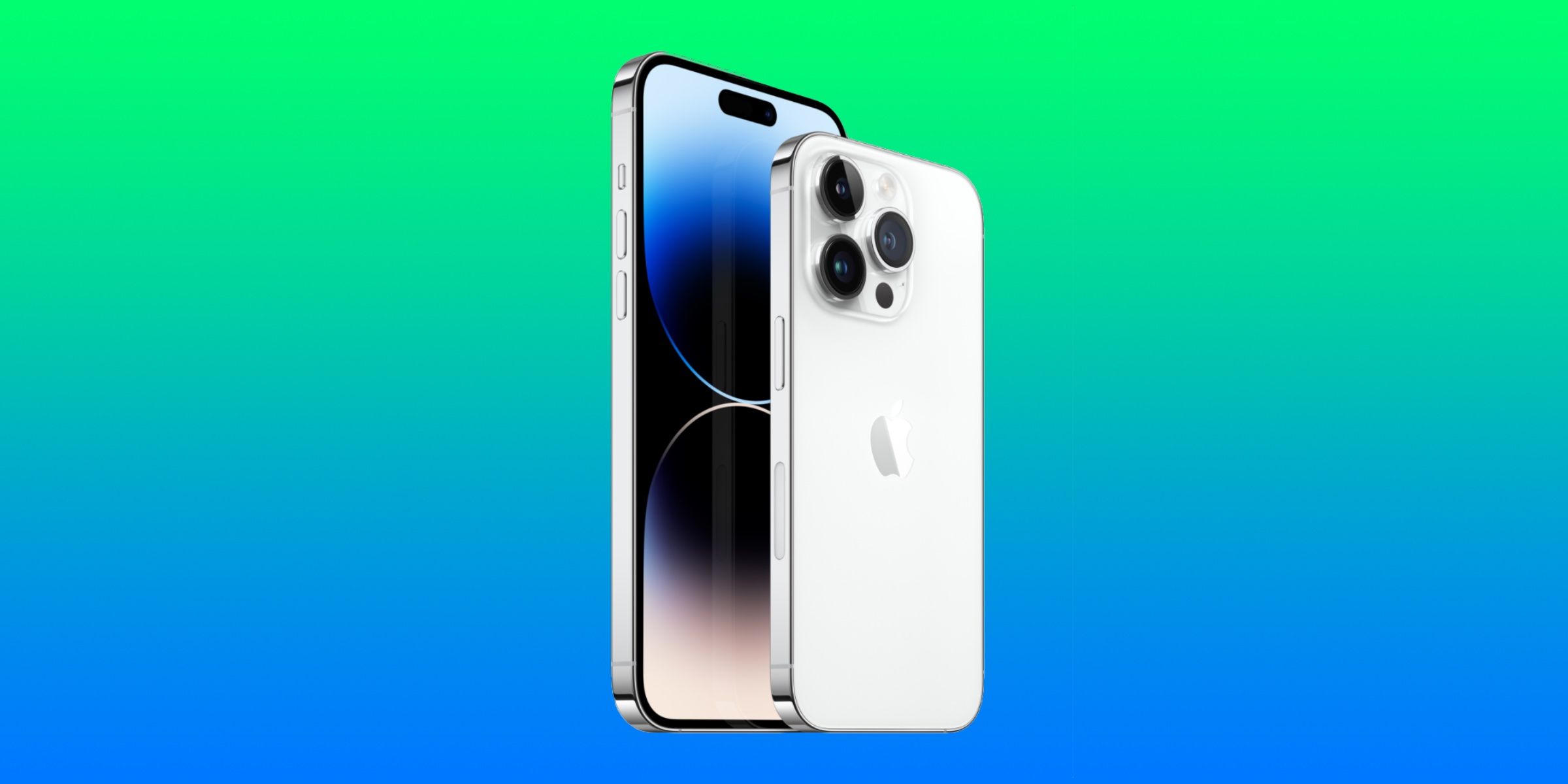 Promotional image for the iPhone 14 Pro Series.