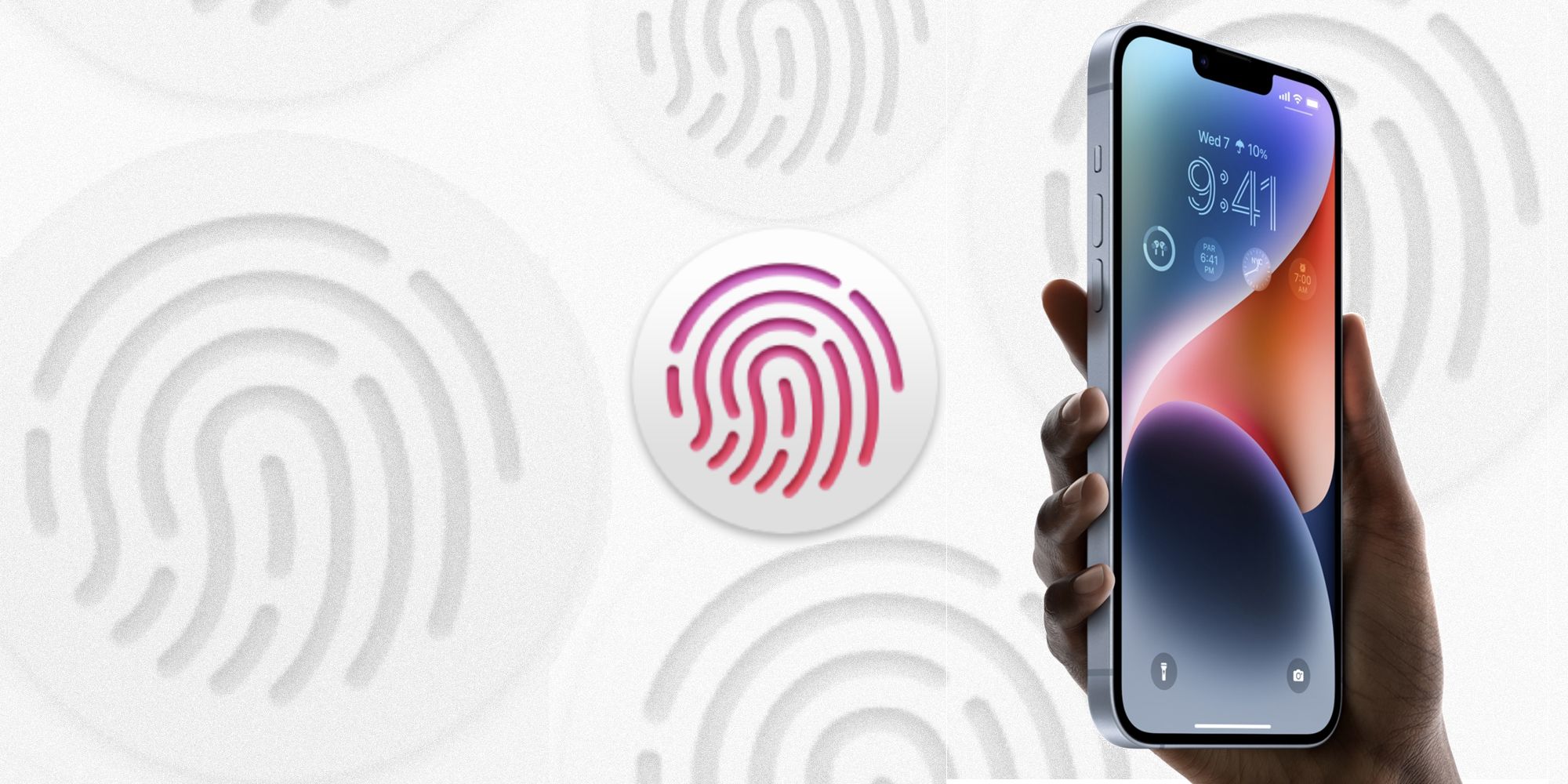 Does iPhone 14 use fingerprint?