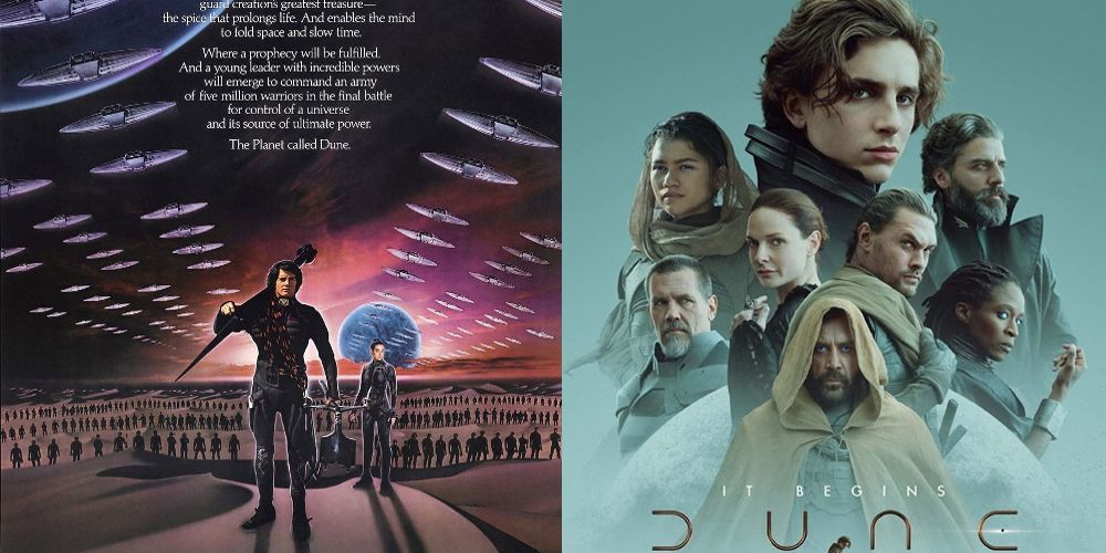 Dune posters are set side by side