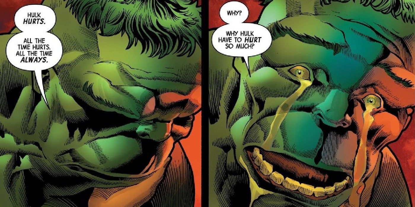 immortal hulk emotional moment