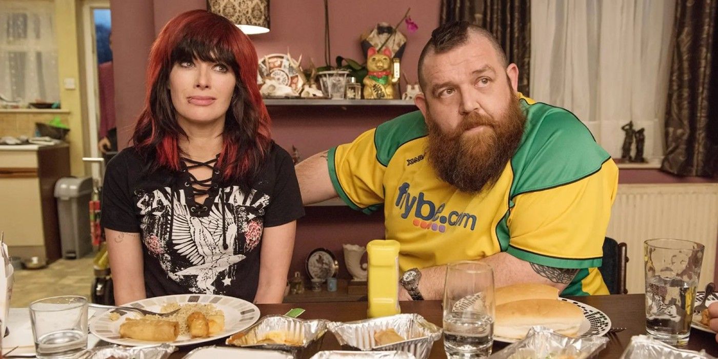 lena headey and nick frost in fighting with my family