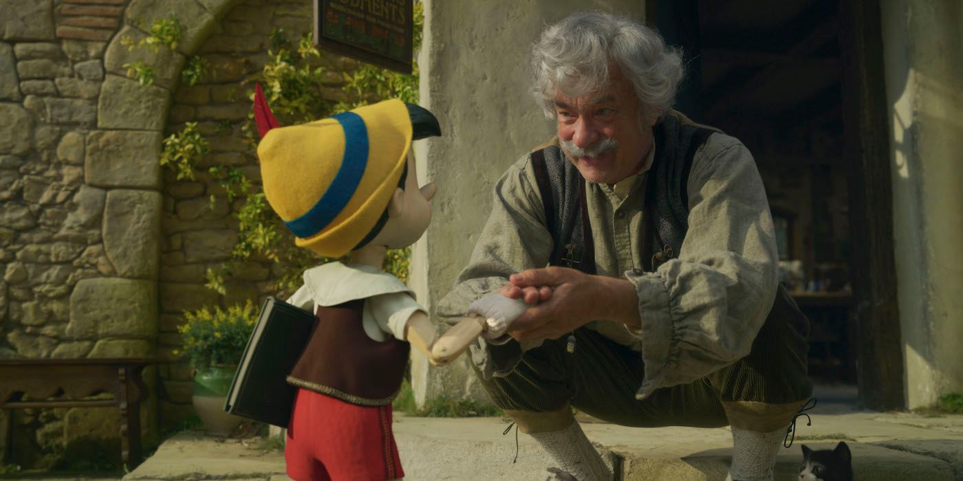 Pinóquio Geppetto live-action