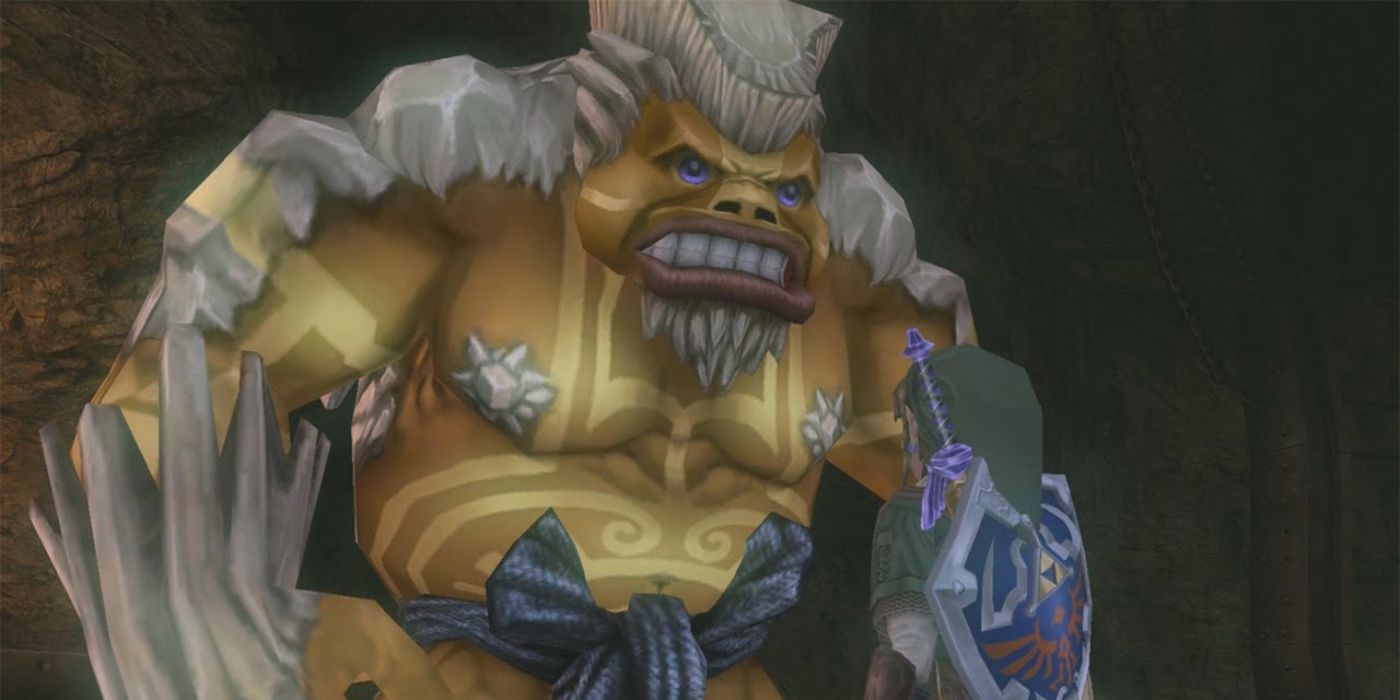 Darbus and Link - The Legend of Zelda: Twilight Princess.