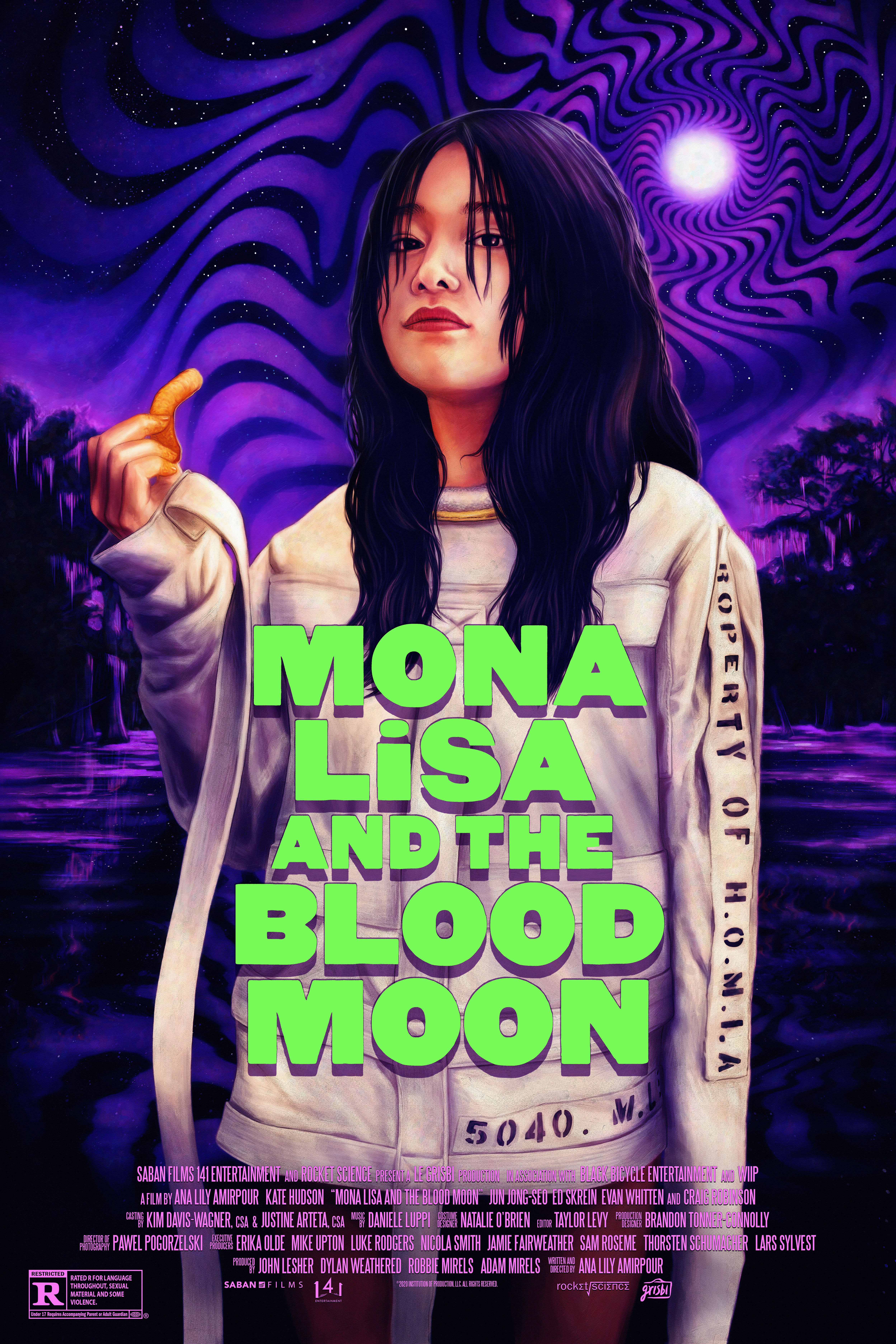 mona lisa and the blood moon mondo poster